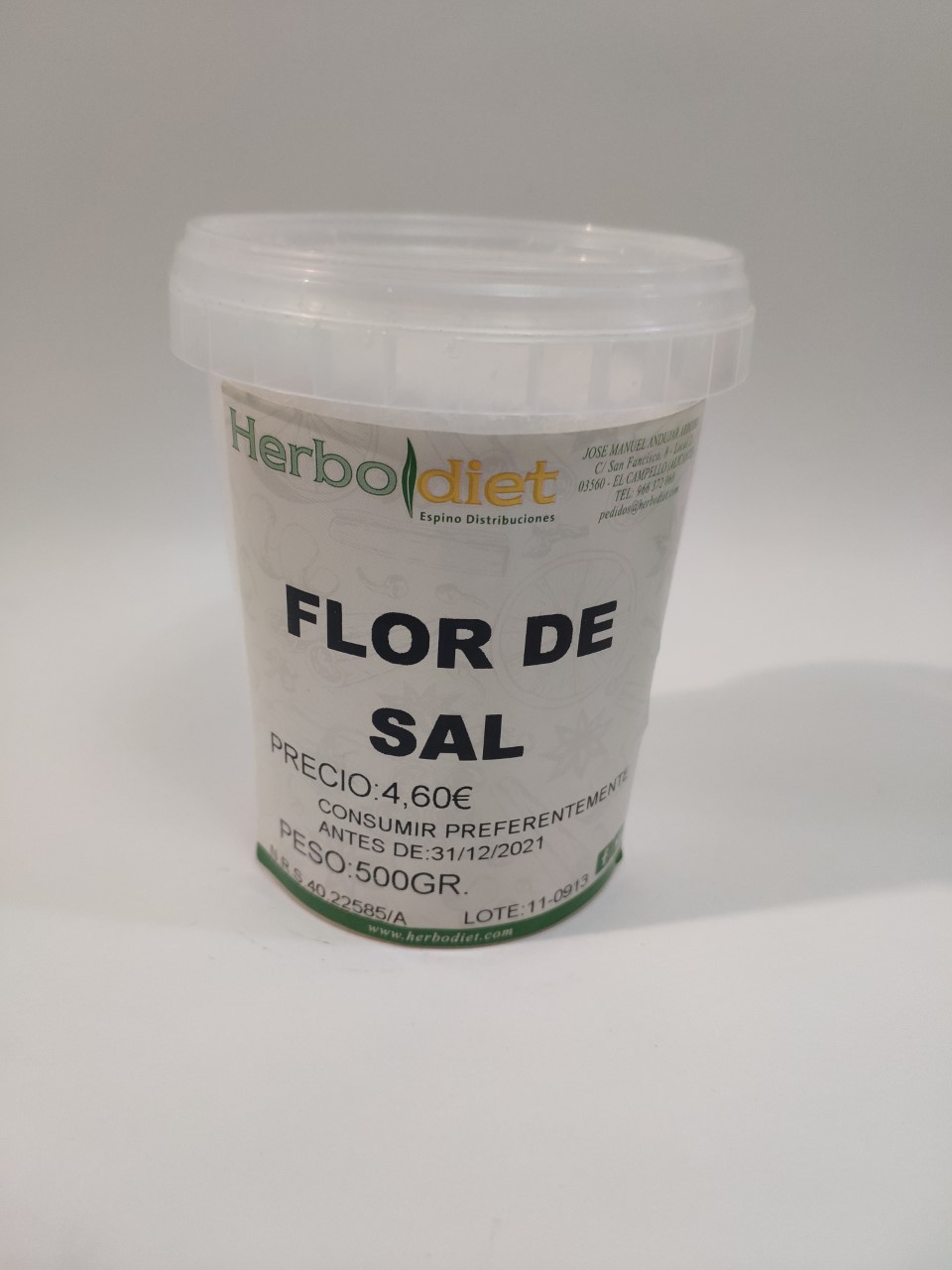 Flor de sal, 180g