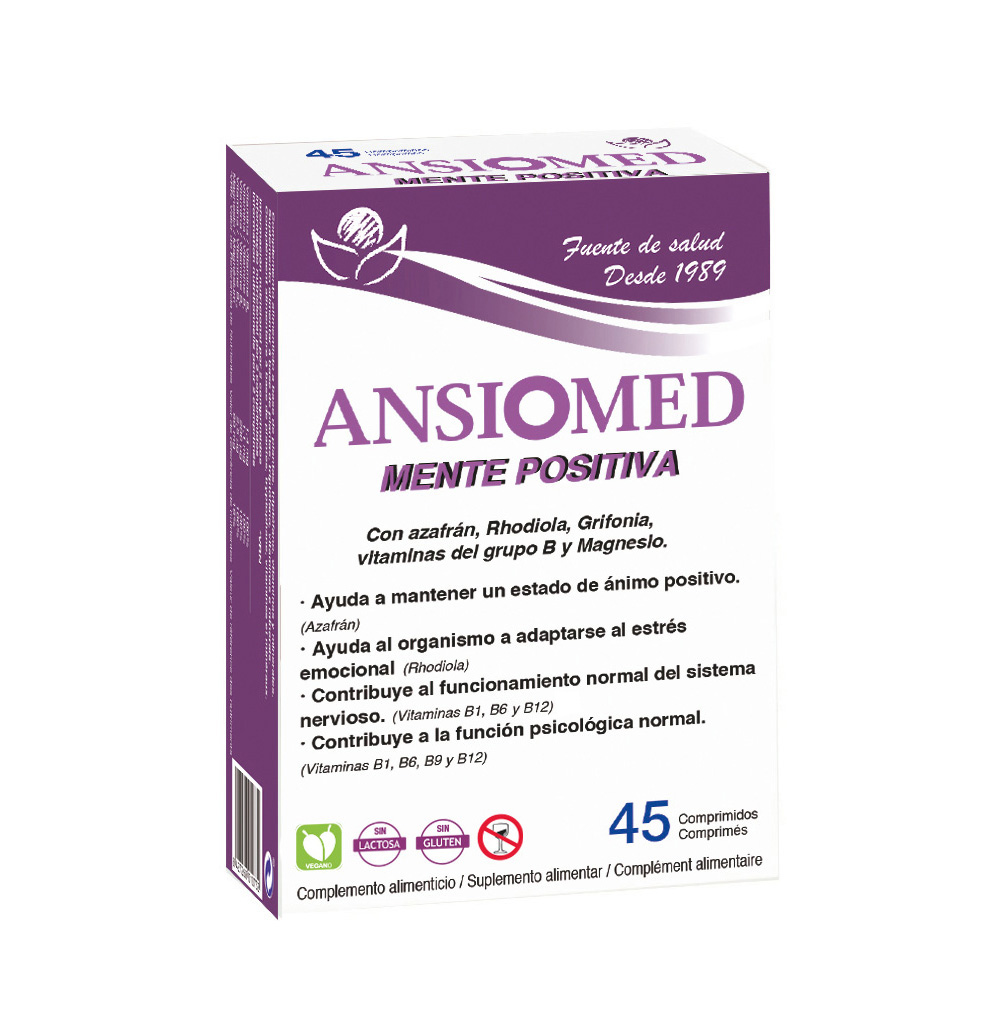 Ansiomed mente positiva, 45 comprimidos