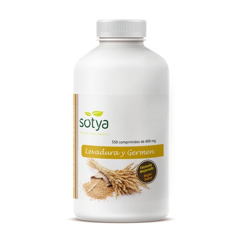 Levadura y Germen 600mg, 225 comprimidos