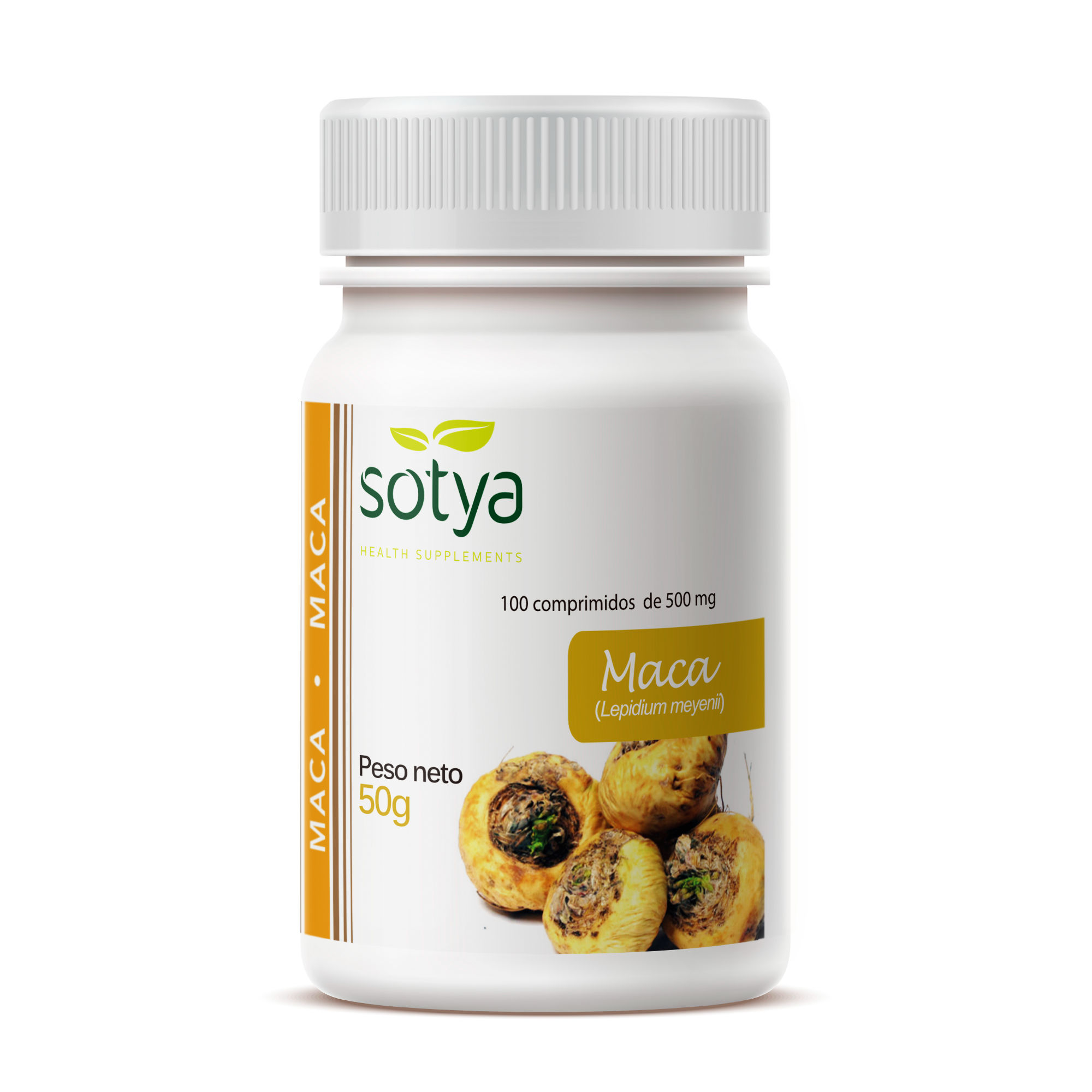 Maca 500 mg, 100 comprimidos